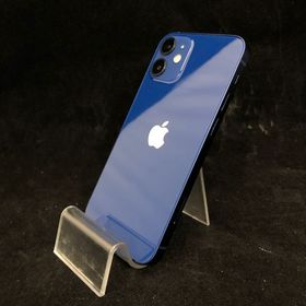 〔中古〕iPhone12 mini 64GB ブルー MGAP3J/A SIMフリー版(中古保証1ヶ月間)