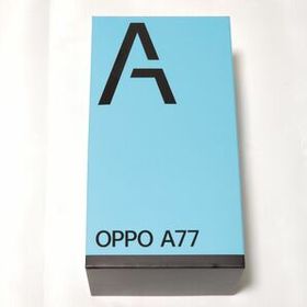 【新品・未使用】OPPO A77 5G ブルー 128GB 残債なし