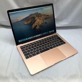 〔中古〕MacBook Air 13.3-inch Mid 2019 MVFM2J/A Core_i5 1.6GHz 8GB SSD128GB ゴールド 〔10.15 Catalina〕(中古1ヶ月保証)