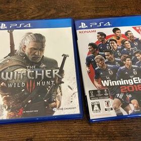 ウィッチャー3 ワイルドハント と ウィニングイレブン2018の2本セット PS4