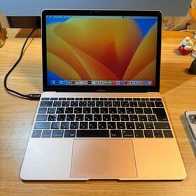【美品】MacBook 12inch 2017年モデル 8GB m3 256GB