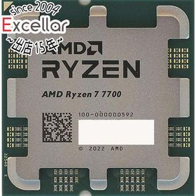 【バルク新品】 AMD Ryzen 7 7700 100-000000592 3.8GHz Socket AM5 [管理:1000027896]