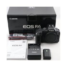 キヤノン Canon ミラーレス一眼カメラ EOS R6 ボディー EOSR6 ブラック