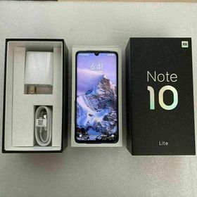 美品 Xiaomi Mi note 10 lite 6GB/64GB パープル(スマートフォン本体)