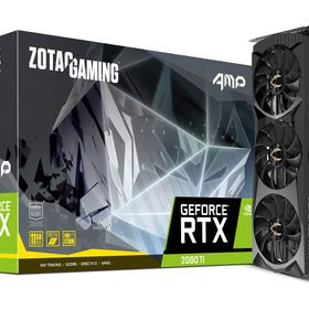 ZOTAC GAMING GeForce RTX 2080 Ti AMP Edition グラフィックスボード VD6718 ZTRTX2080Ti-11GGD6AMP