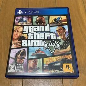 グランドセフトオート5 PS4 比較的美品 コード未使用 Grand Theft Auto V GTA5