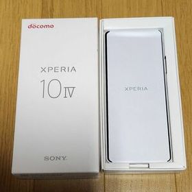 新品未使用 SIMフリー Xperia 10 IV SO-52C 6インチ メモリー6GB ストレージ128GB ホワイト ドコモ
