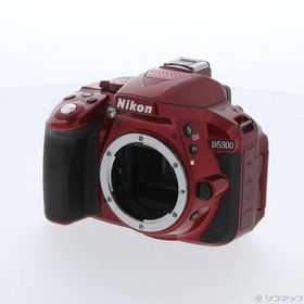 〔中古〕Nikon(ニコン) Nikon D5300 ボディ レッド (2410万画素／SDXC)〔344-ud〕
