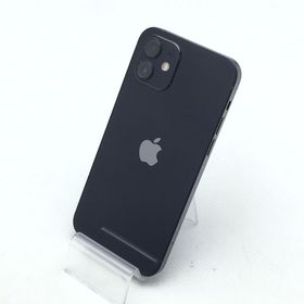 〔中古〕iPhone12 64GB ブラック MGHN3J/A SIMフリー(中古1ヶ月保証)