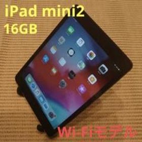 JFCM5 完動品iPad mini2(A1489)本体16GBグレイ送料込