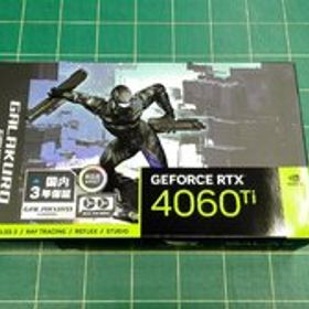グラフィックボード ビデオカード GF RTX4060Ti 8GB (2574653)※代引不可