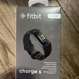Fitbit スマートウォッチ 歩数計 ブラック Charge5