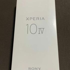 超美品。Xperia 10 Ⅳ ブラック デュアル SIM Softbank