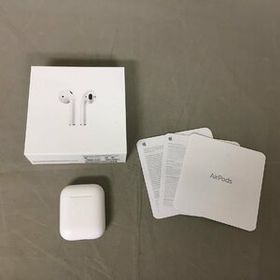【中古品A】Apple(アップル) AirPods with Charging Case MMEF2J/A AirPods第一世代 ※ケーブルなし (管理番号：063109)