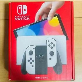 【美品①/送料無料】Nintendo Switch ニンテンドースイッチ 本体 有機ELモデル ホワイト 最安値 値下不可