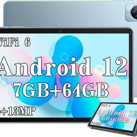 Blackview Tab8 WiFi 6 タブレット 10.1インチ タブレット 7GB+64GB+1TBストレージ拡張 解像度1280*800 IPS HD+ IPSインセル SKU103