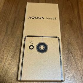 【最安値】AQUOS sense8 SH-M26 6.1インチ メモリー6GB ストレージ128GB コバルトブラック