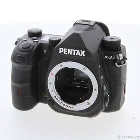 〔中古〕PENTAX(ペンタックス) 〔展示品〕 PENTAX K-3 Mark III ボディ ブラック〔258-ud〕