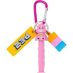 PEZ Key Charm(Cheer Bear) お菓子雑貨 ケアベア アンロック・ザ・マジック 定形外郵便送料無料
