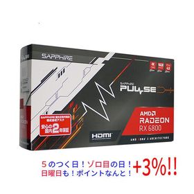 【５のつく日！ゾロ目の日！日曜日はポイント+3％！】【中古】SAPPHIRE PULSE AMD Radeon RX 6800 GAMING GRAPHICS CARD WITH 16GB GDDR6 11305-02-20G 元箱あり