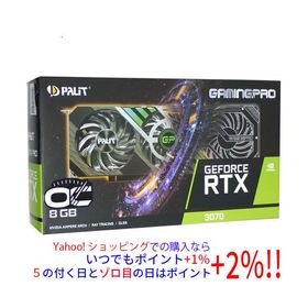 【中古】PALIT GeForce RTX 3070 GamingPro OC 8GB NE63070S19P2-1041A 元箱あり [管理:1050018307]