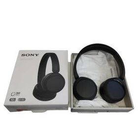 【中古品】 SONY ソニー ワイヤレスステレオヘッドセット WH-CH520 BZ ブラック Bluetoothヘッドフォン 通電確認済 N61320RL