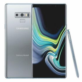 (再生新品)海外SIMフリー Samsung Galaxy Note9 N960U1 SIMフリースマートフォン 512GB シルバー(Cloud Silver) 国際送料無料