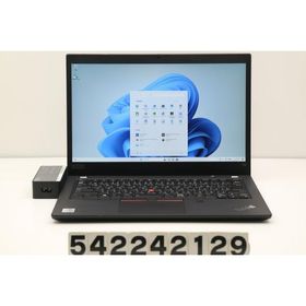ノートパソコン Lenovo ThinkPad T14 Gen1 Core i5 10310U 1.7GHz/16GB/256GB(SSD)/14W/FHD(1920x1080)/Win11