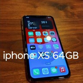 【美品】iPhone XS 64GB ゴールド SIMフリー