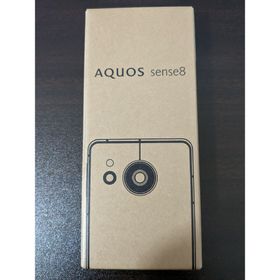 シャープ(SHARP)の新品未開封 AQUOS sense8 SH-M26 SIMフリー ブラック(スマートフォン本体)