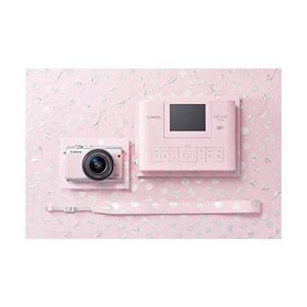 Canon ミラーレス一眼 EOS M100 リミテッドピンクフォトキット EF-M15-45 IS STM/SELPHY CP1300付属