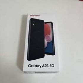 Galaxy A23 5G ブラック 64 GB docomo