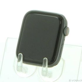 〔中古〕Apple(アップル) Apple Watch Series 5 Nike GPS + Cellular 44mm スペースグレイアルミニウムケース バンド無し〔305-ud〕