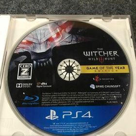 PS4ソフト ウィッチャー3 game of the year edition