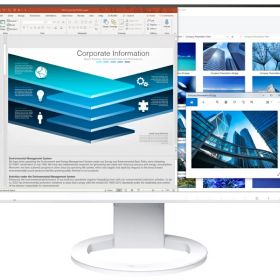 【送料無料】EIZO EV2480-ZWT 液晶ディスプレイ 23.8型/ 1920×1080/ HDMI、DisplayPort、USB Type-C/ ホワイト/ スピーカー：あり【在庫目安:僅少】| 家電 ディスプレイ
