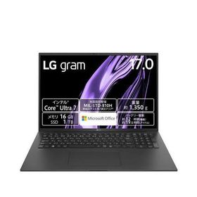 【値下げ】LG gram 17インチ 美品 （17Z90S-MA78J） 17Z90S-MA78J | ノートパソコン | LG JP