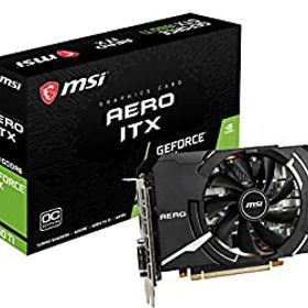 【中古】MSI GeForce GTX 1660 Ti AERO ITX 6G OC グラフィックスカード ブラック [国内正規流通品]