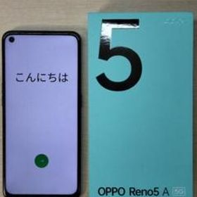OPPO Reno5 A シルバーブラック 128 GB Y!mobile