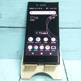 SONY Xperia XZs SOV35 au ブラック 本体 白ロム [訳あり] SIMロック解除済み SIMフリー 744633