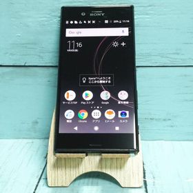 SONY Xperia XZs SOV35 au ブラック 本体 白ロム [訳あり] SIMロック解除済み SIMフリー 794804