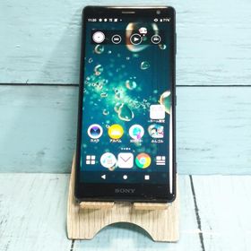 docomo SONY Xperia XZ2 64GB ブラック SO-03K 本体 白ロム [訳あり] SIMロック解除済み SIMフリー 264394