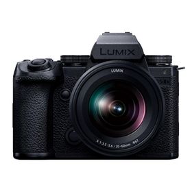 ＜LUMIX 年末・年始キャッシュバックキャンペーン対象＞ パナソニック LUMIX ミラーレス一眼カメラ DC-S5M2XK 標準ズームレンズキット