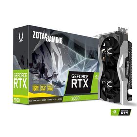 ZOTAC GAMING GeForce RTX 2060 Twin Fan グラフィックスボード VD6860 ZTRTX2060-6GG