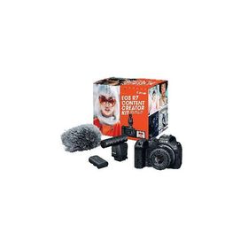 Canon EOS R7 Content Creator Kit, Mirrorless Vlogging Camera, 32.5 MP, 4K 60p Video, DIGIC X Image Processor, RF-S18-45mm F4.5-6.3 is STM Lens並行輸入