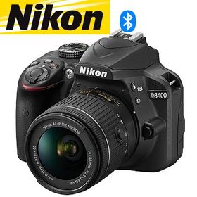 ニコン Nikon D3400 レンズキット デジタル 一眼レフ カメラ 中古