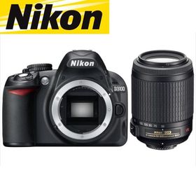 ニコン Nikon D3100 AF-S 55-200mm VR 望遠 レンズセット 手振れ補正 デジタル一眼レフ カメラ 中古