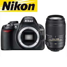 ニコン Nikon D3100 AF-S 55-300mm VR 望遠 レンズセット 手振れ補正 デジタル一眼レフ カメラ 中古