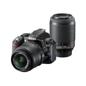 中古 １年保証 美品 Nikon D3100 18-55mm 55-200mm VR ダブルズームキット ブラック