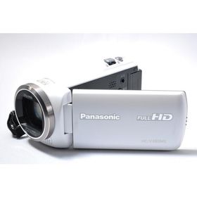 ビデオカメラ パナソニック Panasonic HDビデオカメラ V480MS 32GB 高倍率90倍ズーム ホワイト HC-V480MS-W