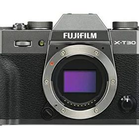 【中古】 富士フイルム(FUJIFILM) ミラーレス一眼カメラ X-T30ボディ チャコールシルバー X-T30-CS